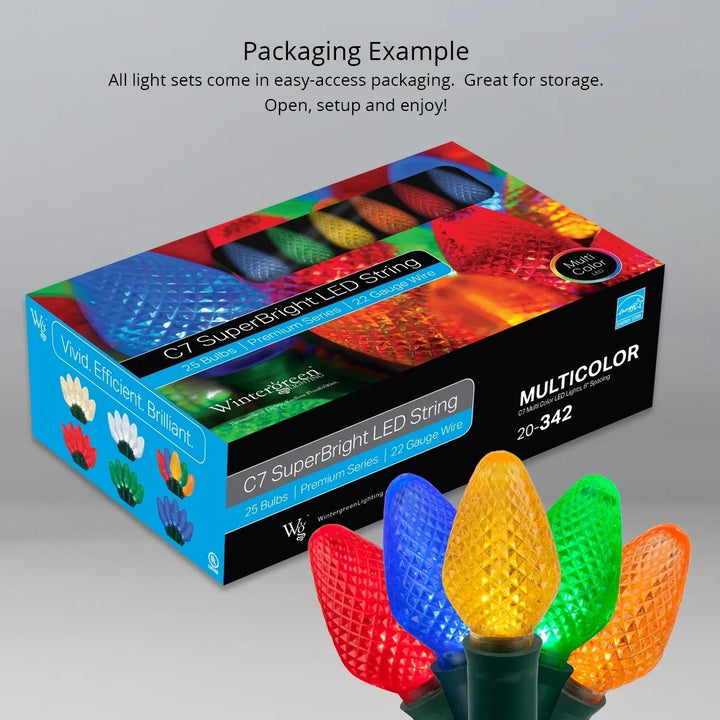 Extensión 25 Luces Navideñas Led Wintergreen Lighting 8