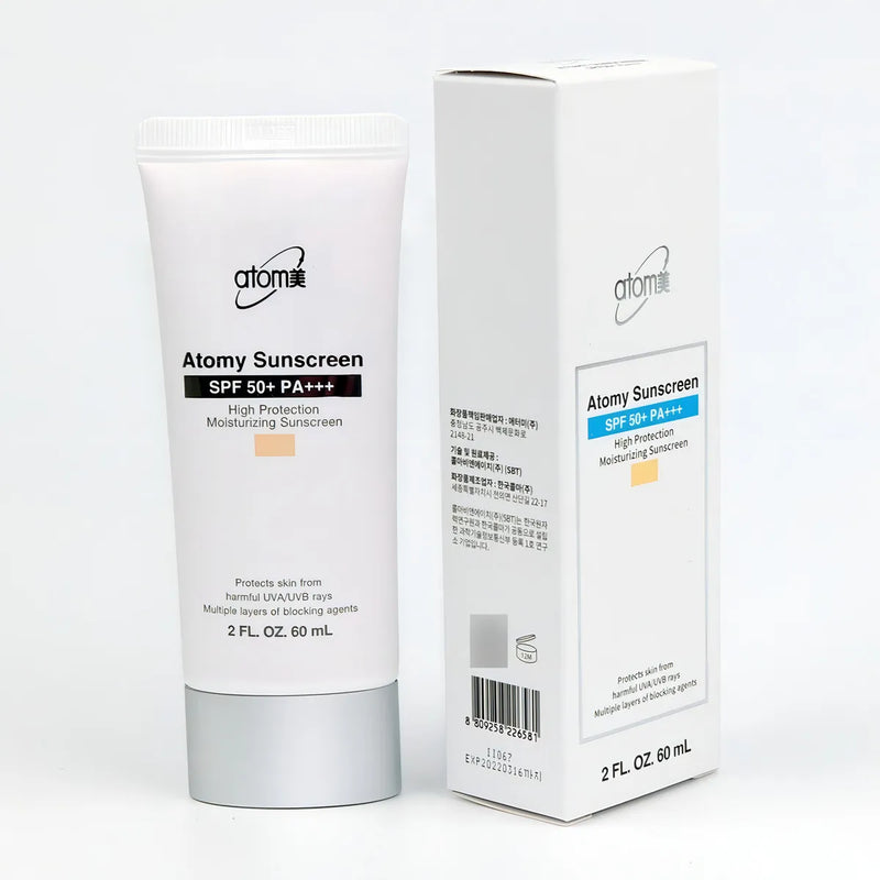 Protector Solar Facial Atomy Crema Fps 50+ 60g Suave Y Fino