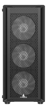 Gabinete Gamer Iceberg Flow C Dark Edition 6 Fans No Led Color Negro