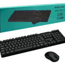 Combo Inalámbrico Teclado + Mouse Tj-808 Color Negro