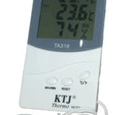Termohigrometro Digital Termometro Reloj Sonda Ta318