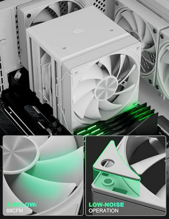 Refrigerador De Cpu De Torre Dual Uphere Con Ventilador Pwm