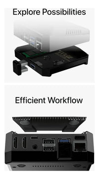 Argon One M.2-case Alumi Para Raspberry Pi 4+placa Expansión