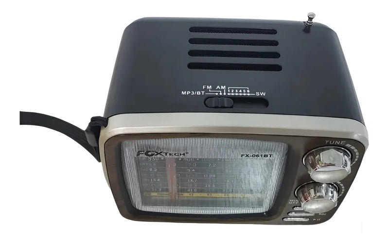Radio Parlante Bluetooth Am/fm/usb/mp3 Recargable Retro 061