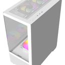 Gabinete Gamer Raidmax I802 Air Negra 5x Ventiladores Frgb Blanco