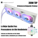 Enfriamiento Liquido Pc Cpu Ta 360 Argb Lga 1700 Am5 Blanco