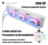 Enfriamiento Liquido Pc Cpu Ta 360 Argb Lga 1700 Am5 Blanco