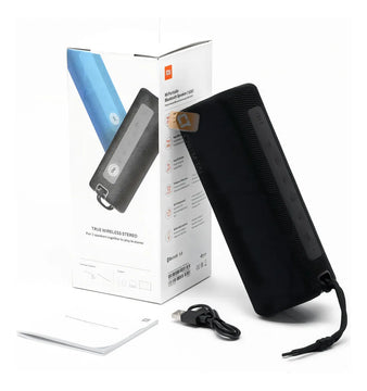 Parlante Xiaomi Mi MDZ-36-DB MDZ-36-DB portátil con bluetooth waterproof negra