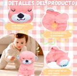 Peluche Que Respira Koala Con Movimiento Juguete Relajante Color Rosa