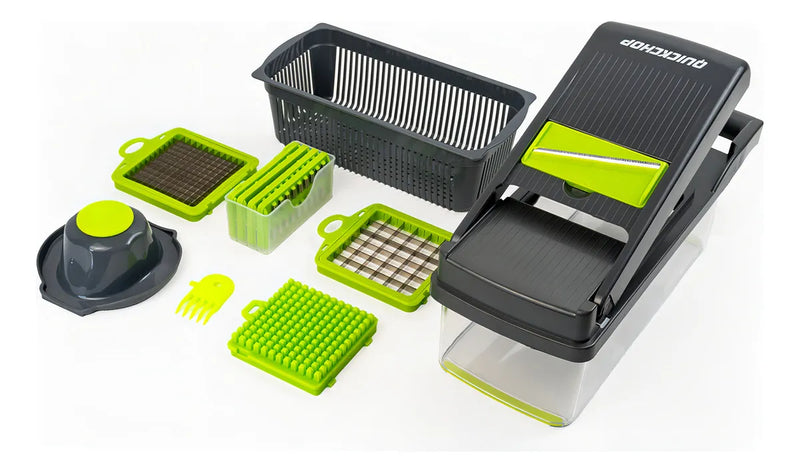 Rallador Picador Cortador Frutas Verduras Multiuso Quickchop