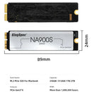 Ssd 256 Gb M.2 Nvme Pcie Compatible Macbook Pro Retina Air Negro