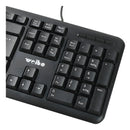 Teclado Alambrico Fc-530 Usb Español Qwerty Resistente Agua