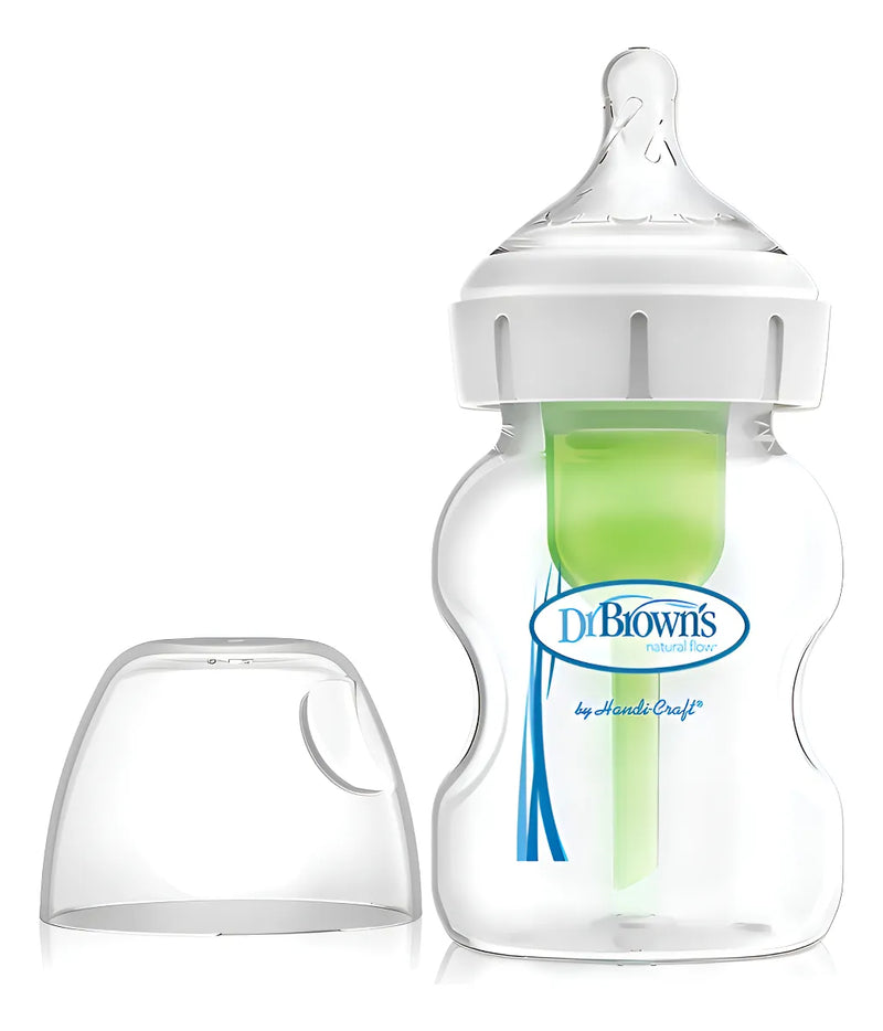 Biberon Boca Ancha Op+ 5oz 150ml +0m En Caja