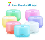 Humidificador Difusor Aromas Purificador De Aire 500ml Blanco