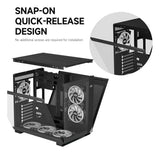 Caja Pc Gaming Pccooler C3t500 Argb Con 6 Ventiladores Rgb