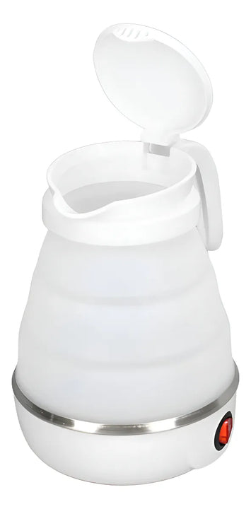 Calentador Eléctrico Plegable Portable Hervidor De Liquido Color Blanco