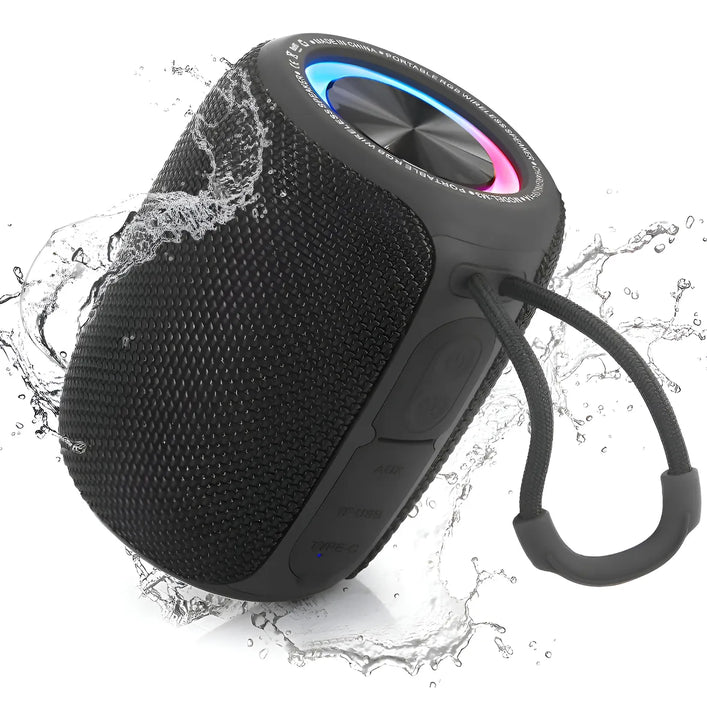 Altavoz Portátil Parlante Bluetooth Impermeable, 20w Negro