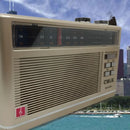 Radio Multibandas Mp3 Portatil Recargable Blue Sonido Claro Dorado