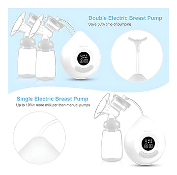 Extractor Electrico Doble Real Bubee Motor Recargable