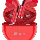 Audífonos In-ear Bluetooth Auriculares 1hora Aut119 Color Rojo