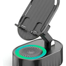 Soporte De Telefono Con Audio Por Induccion + Bluetooth +luz Disponible