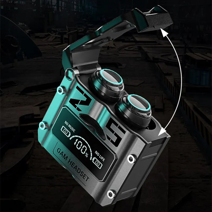 Audífonos Tws Bluetooth Gamer M25 Negros Inalámbricos