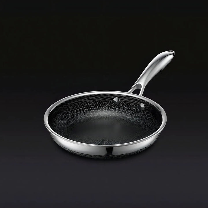 Sartén Antiadherente Híbrida Hexclad De 8 Pulgadas, Apta Par