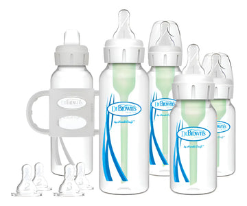 Dr Browns Set De Transición Del Bebe 5 Biberones Anticolico