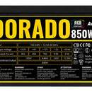 Fuente de poder para PC Aerocool Advanced Technologies Dorado 850W 850W rgb