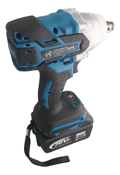 Llave de impacto inalámbrico WT WALL QUALITY TOOLS 12 azul