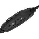 Auriculares HP Gamer DHE-8008u DHE-8008u negros con luz LED RGB