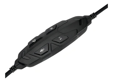 Auriculares HP Gamer DHE-8008u DHE-8008u negros con luz LED RGB