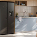 Nevecón Electrolux No Frost Side By Side 423l Inverter Negro