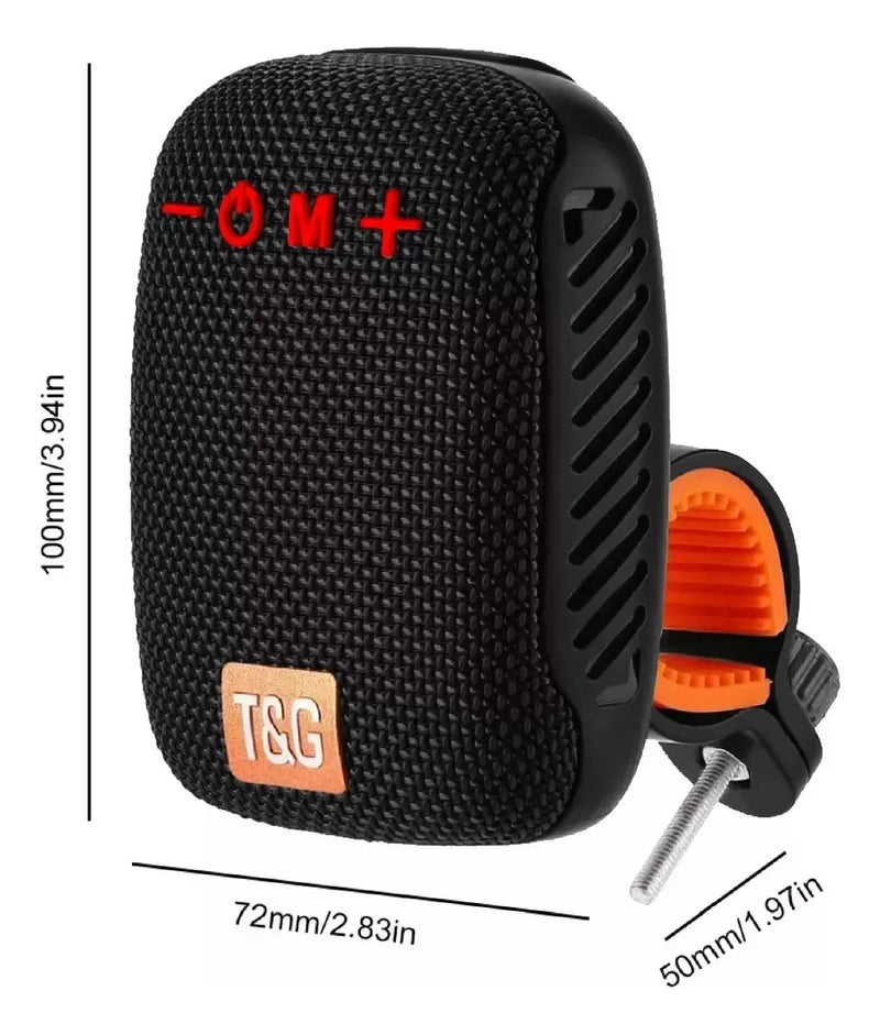 Altavoz Parlante Bluetooth Portátil Bicicleta Impermeable Preguntar Color Disponible