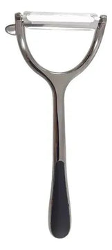 Pelador Papa Fruta Y Verdura Acero Inoxidable Antideslizante Plateado
