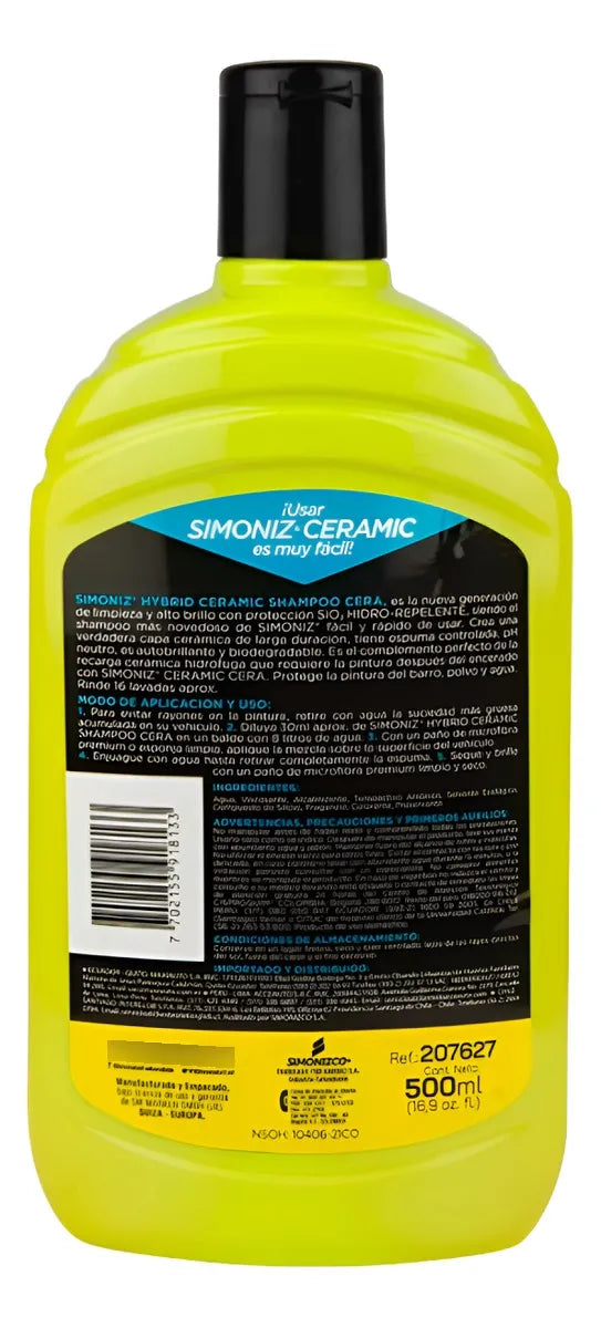 Super Shampoo Cera Hybrid Ceramic Hidro-repelente