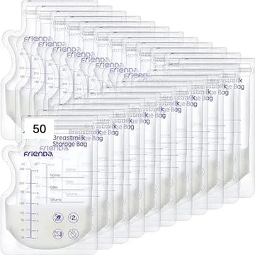 Paquete 50 Unidades Bolsas De Almacenamiento Leche Materna