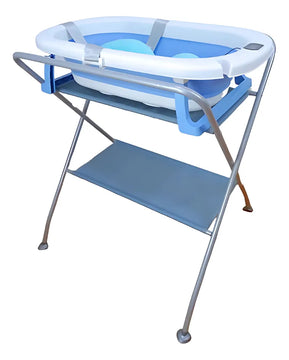 Soporte De Bañera Y Cambiador Gris Soporte De Bañera Y Cambiador