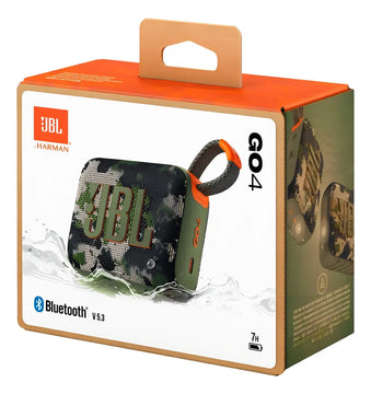 Bocina Portátil Jbl Go 4 Bluetooth, Camuflaje. Color Camuflaje
