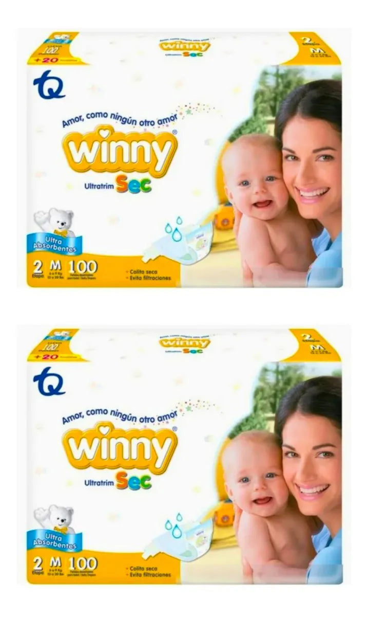 Winny Etapa 2 X200 + 300pañitos Mediano (m) Sin Género