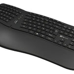 Teclado Klip Xtreme Transcend Wireless Ergonómico - Kbk-530s Color Del Teclado Negro