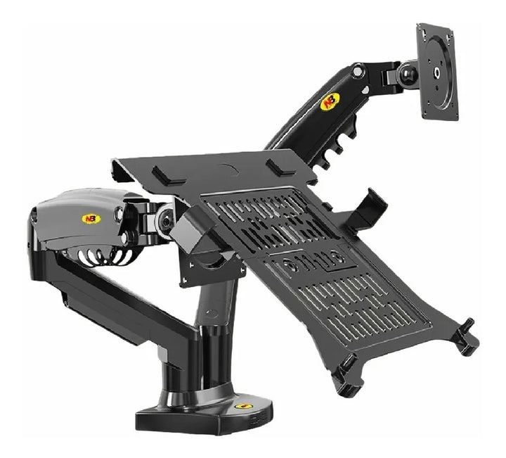 Soporte Ergonomico Para Monitores Y Portatil Nb A Escritorio