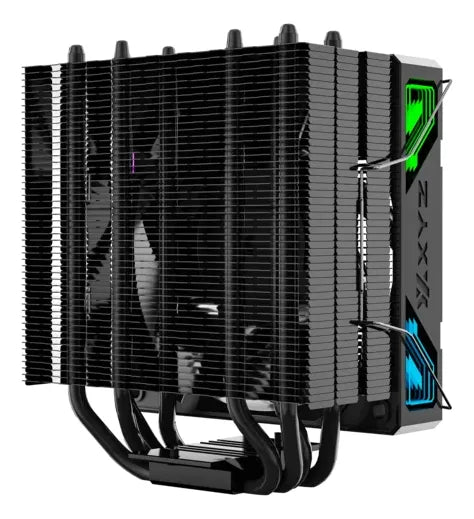 Cooler Cpu Xyz Thermax 4 Black Vortex Argb Fan Pwm Control