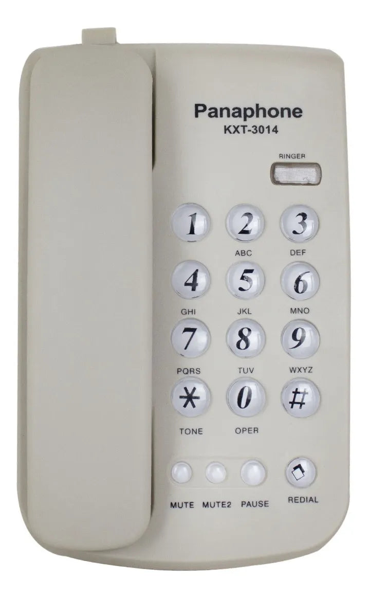 Teléfono Panaphone kxt-3014 fijo - color negro