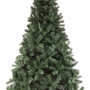 Árbol Pino De Navidad Cascada 2.25m Para Adornos Bolas Luces Verde Oscuro