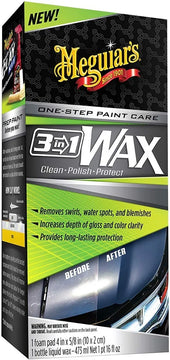 Meguiars Cera 3 En 1 Wax (limpia, Policha Y Protege)