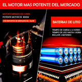 Guadaña Inalambrica Cortacesped Pasto Tres Baterias + Regalo Rojo Verde O Naranja