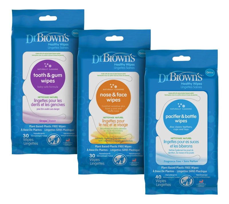 Toallitas Humedas Para Dientes Y Encias 30 Unidades Dr Brown