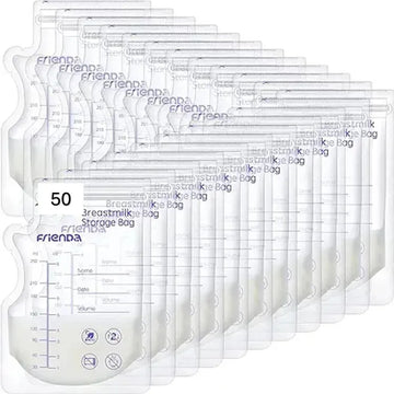 Paquete 50 Unidades Bolsas De Almacenamiento Leche Materna