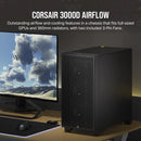 Corsair 3000d Airflow Caja De Pc De Torre Media Ventiladores Black